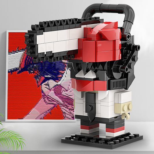 Chainsaw Man. Square head