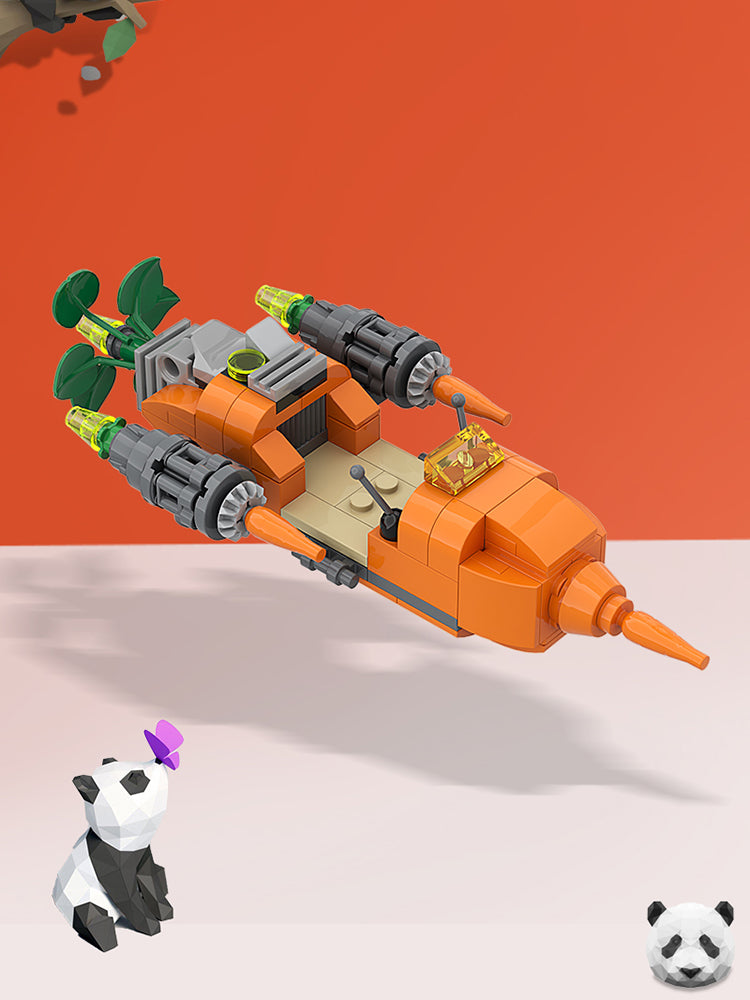 Moon Rabbit Plush Toy - Brickheadz Size