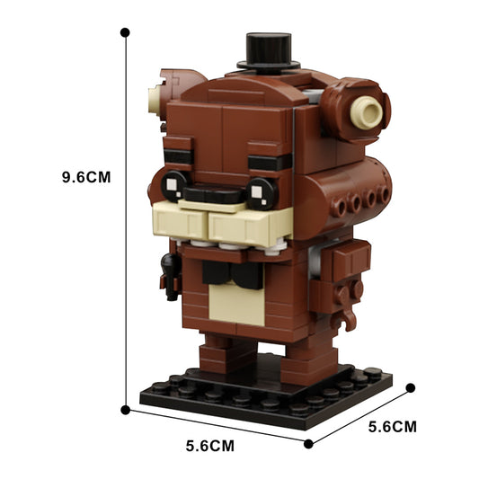 MOC-55917 Freddy Fazbear Brickhead