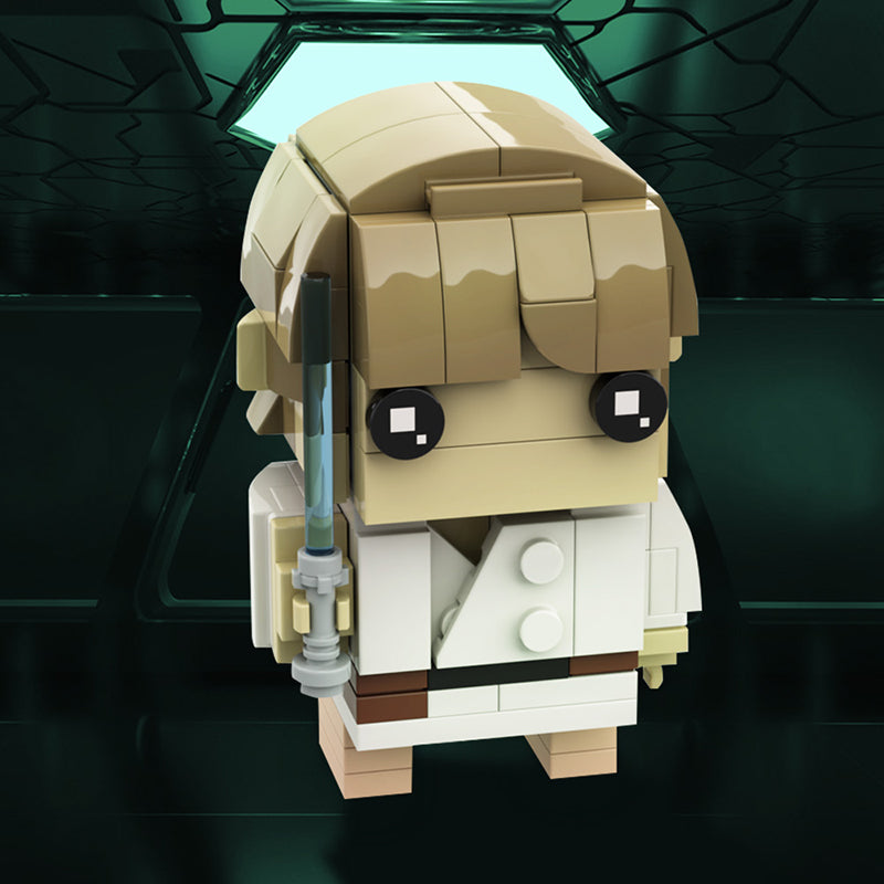 MOC-138590 Luke Skywalker getting a lightsaber