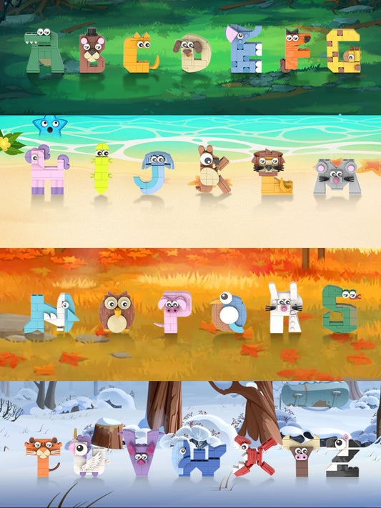 Letter series - animal letters