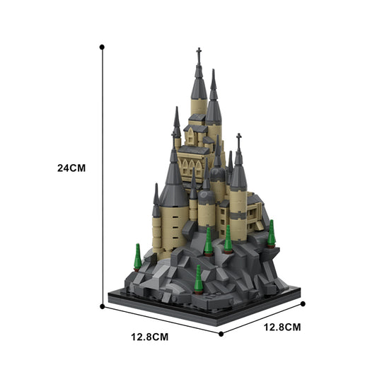 MOC-135821 Microscale castle - 16x16 baseplate