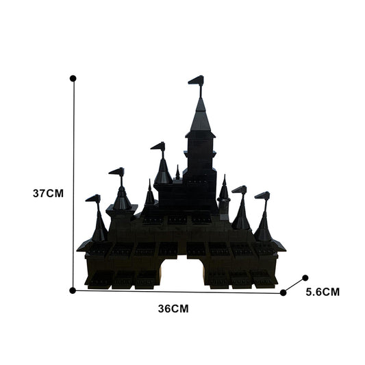 MOC-145641 Cinderella Castle 100 Celebration - Minifigures Display Stand