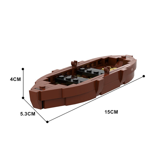 MOC-150703 Small medieval boat