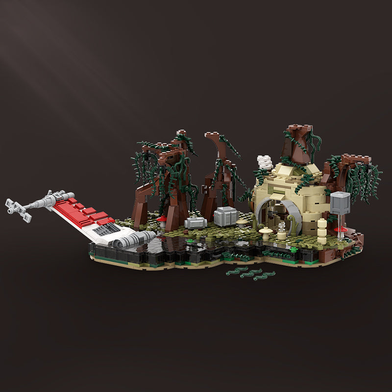 MOC-19522Dagobah playset