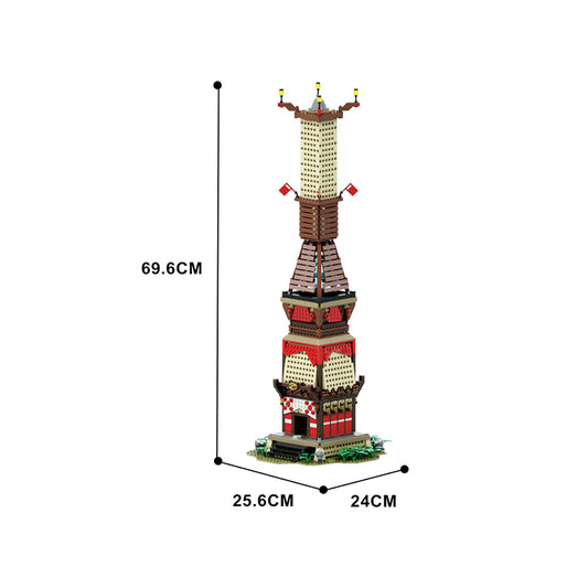 MOC-150356 Zelda Tears of the Kingdom - Skyview Tower