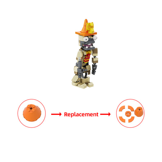 MOC-156415 PVZ 2 Conehead mummy