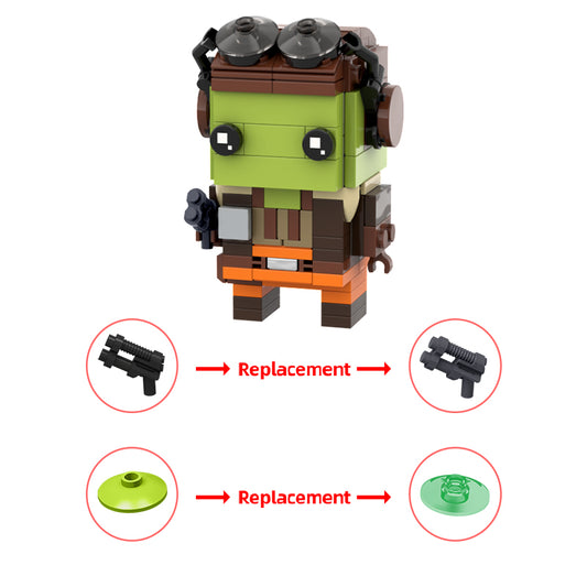 MOC-157623 General Hera Syndulla brickheadz
