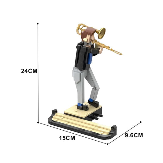 MOC-162342 Trombone Player - Jazz Quartet Addition