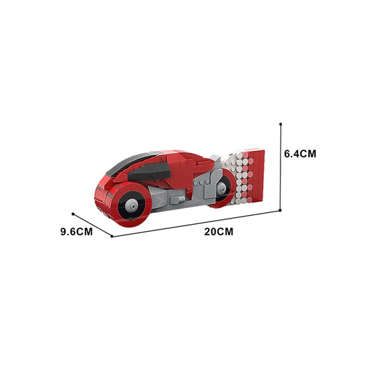 MOC-164928 TRON Lightcycle (1982)(RED)