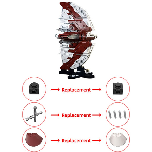 MOC-154120 PiXEL-DANs - T6-Shuttle - UCCS STYLE - WITH STAND
