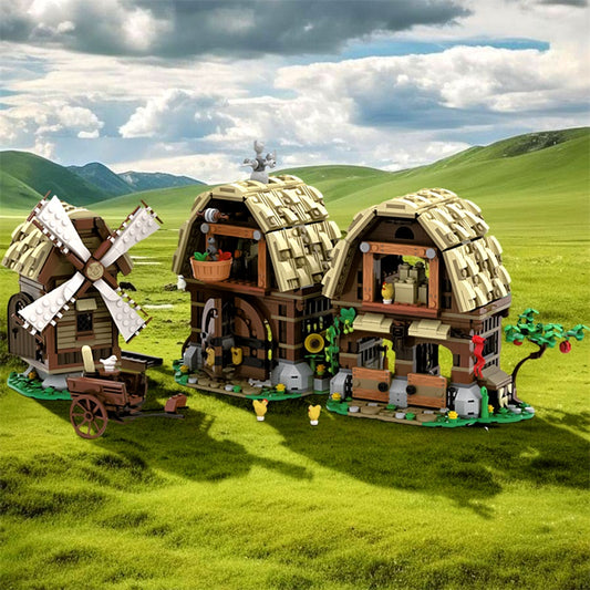 MOC-162111 3739 Mill Village Raid Remake - Medieval Castle