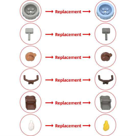 MOC-162111 3739 Mill Village Raid Remake - Medieval Castle