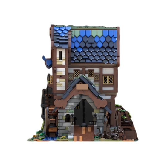 MOC-173041 Medieval Sawmill - Double 21325 Medieval Blacksmith Alternative Build