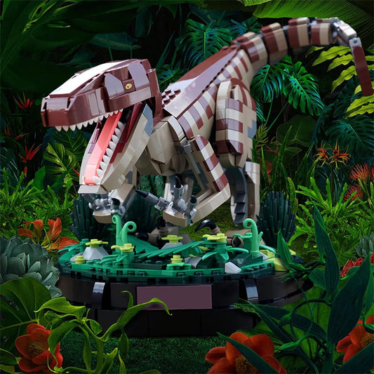 MOC-175051 Velociraptor Statue