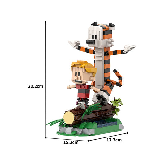 Calvin and Hobbs - Tiger Jump