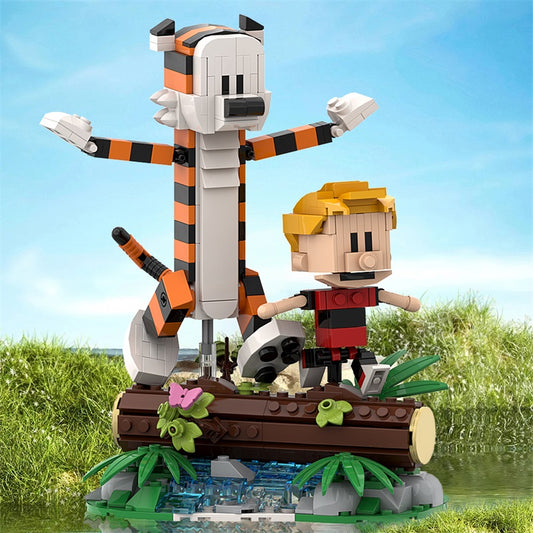 Calvin and Hobbs - Tiger Jump