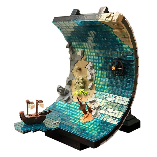 Roll it up!Sea surface