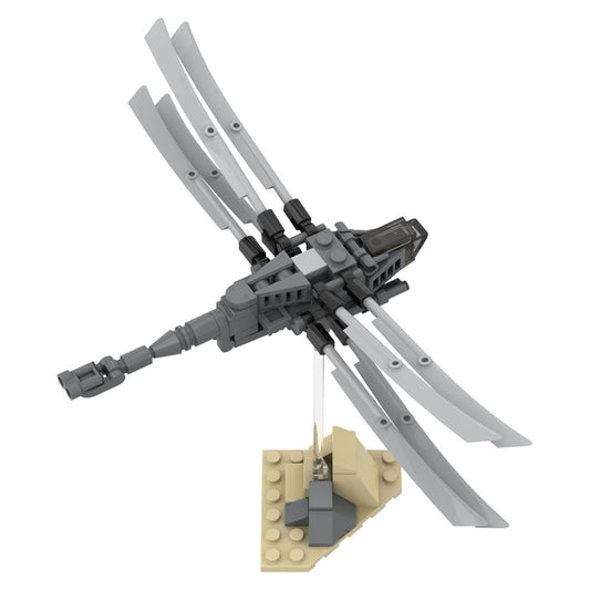 Dune Sandworm and flapping wing machine-small flapping wing machine (design)