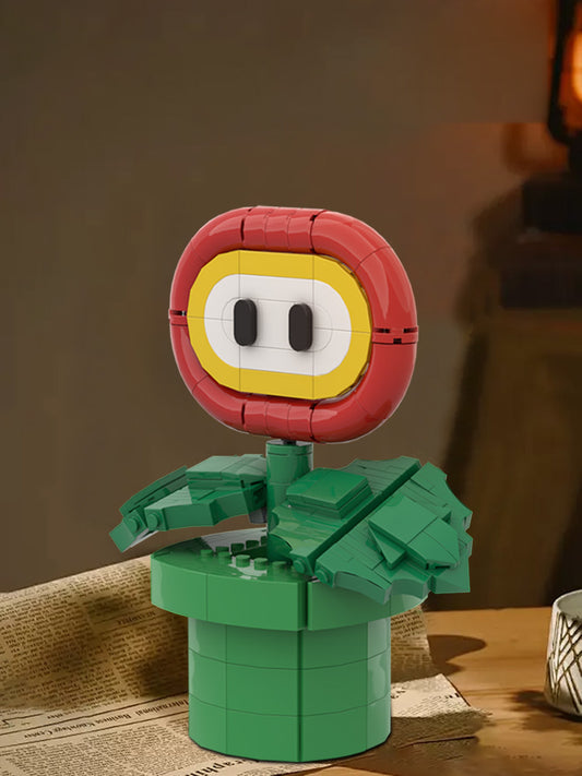 Fire flower flame flower change flower pot (design)