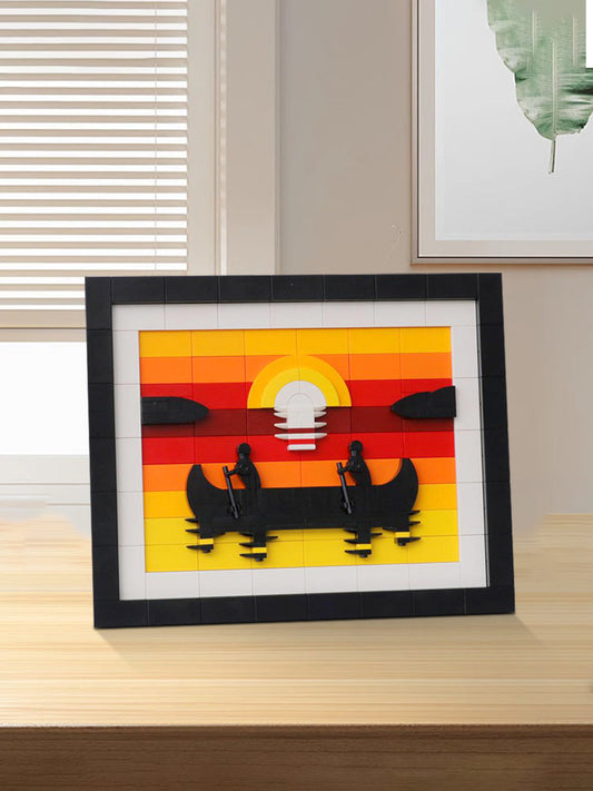 MOC-187605 Canoe at Sunset