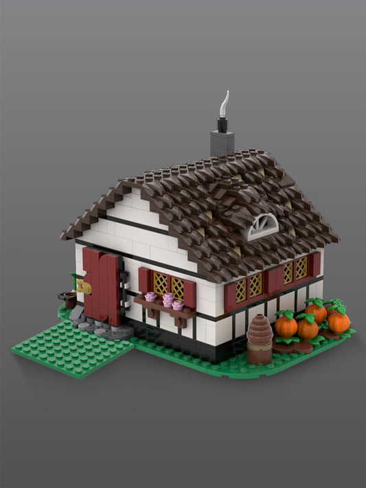 MOC-192756 Old Medieval Farmhouse