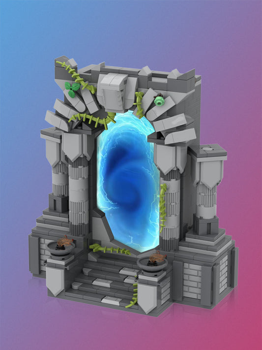 MOC-192755 Forgotten Portal - A phone animated terrain piece for your fantasy setting