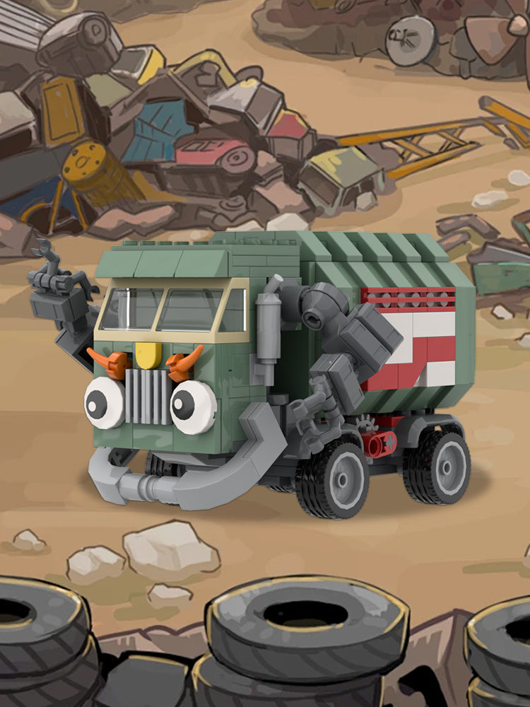 Trash Truck Garbage Truck Magic Modification (Design)