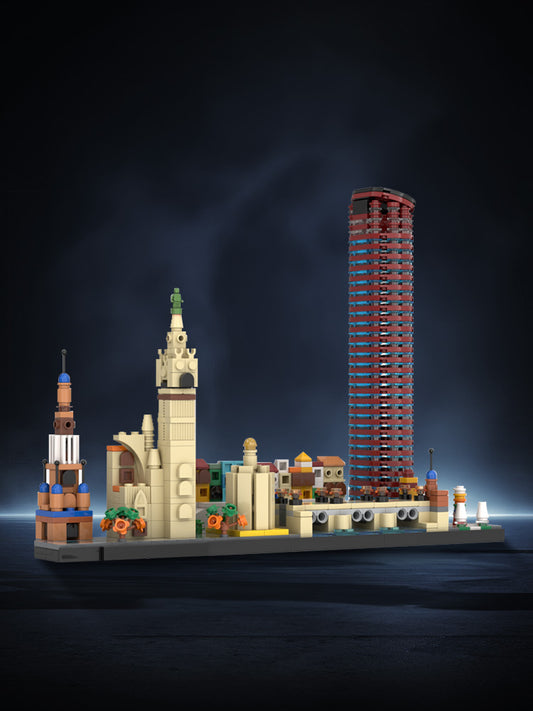 MOC-192743 Seville Skyline Architecture Series