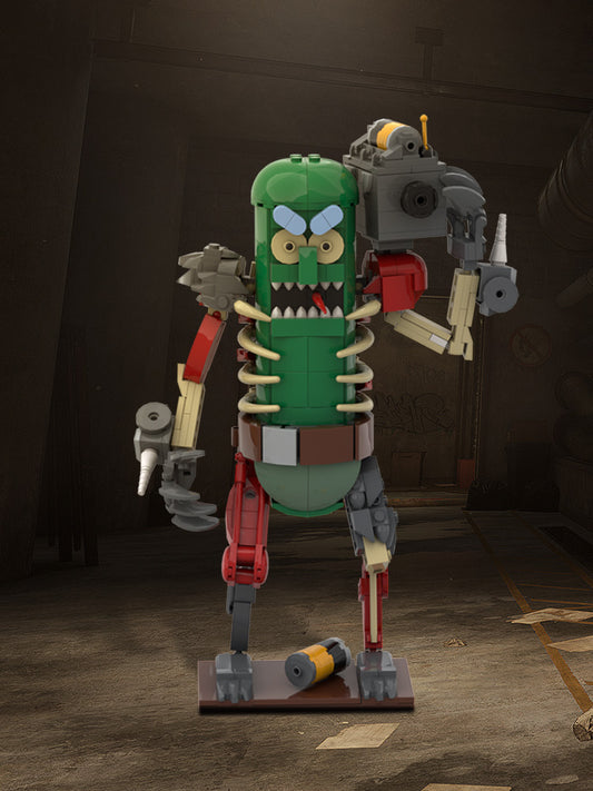 Cucumber Warrior (Design) Rick and Morty Mr. Pickles