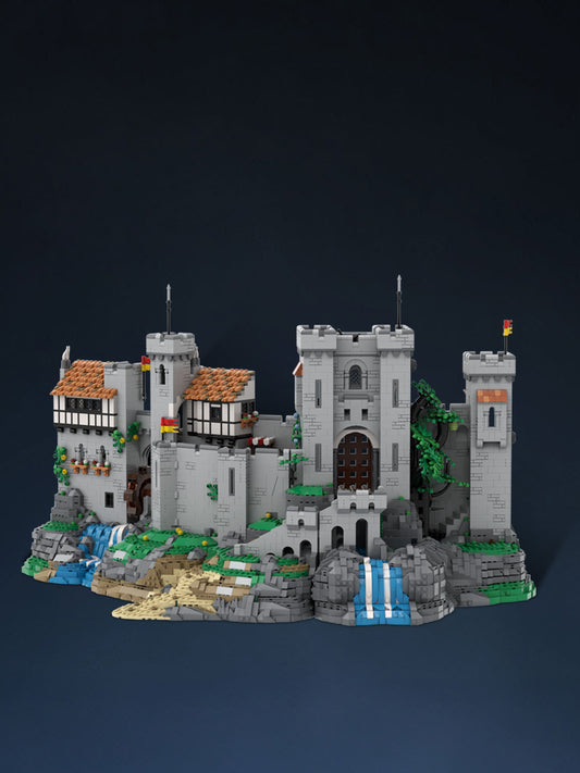 MOC-198048 Lion Knight's Castle (BASE UPGRADE) - OPEN CASTLE DESIGN