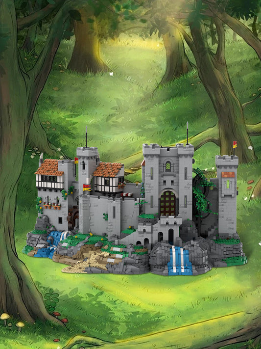 MOC-198048 Lion Knight's Castle (BASE UPGRADE) - OPEN CASTLE DESIGN