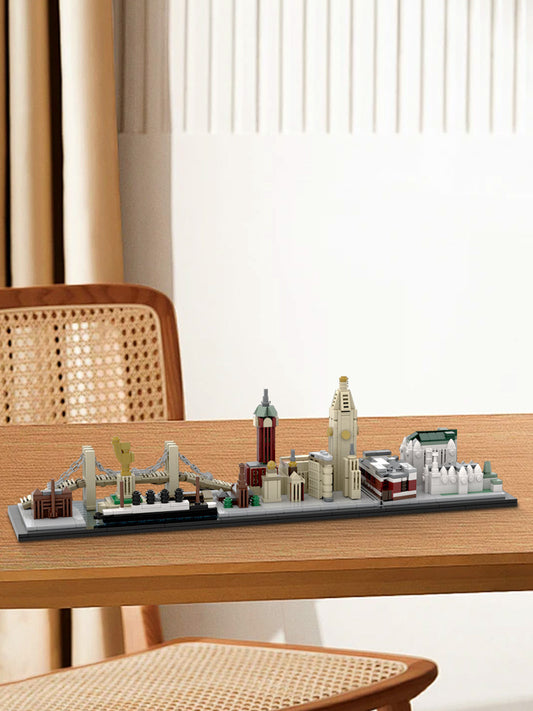 MOC-199709 New York City Skyline 1900's