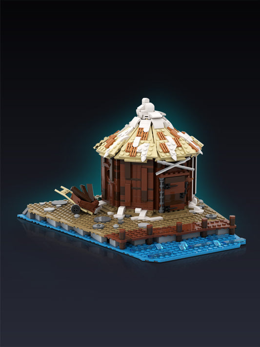 MOC-191948 Storage Hut - Viking Village Expansion