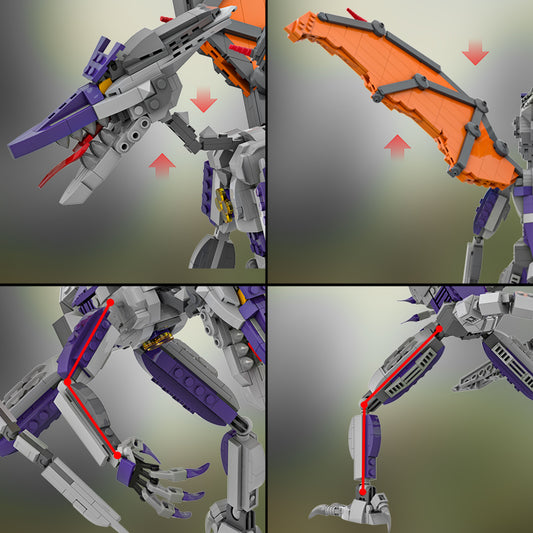 MOC-201894 Cyborg Space Pirate Captain 'Riddles'