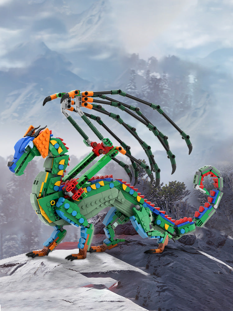 ワニノコ MOC-197057 RainWing (Wings of Fire)– MOC Brick Store
