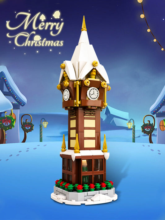 MOC-203594 Christmas Street Clock - Winter Village Advent Calendar