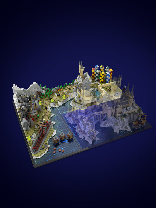 MOC-203377 Castle Grounds and Village Expansion (76419)