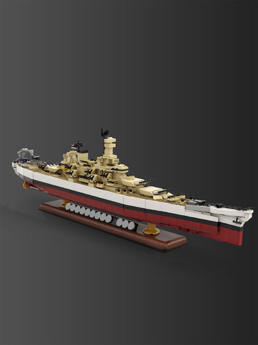 MOC-202012 Iowa Class Battleship USS Wisconsin