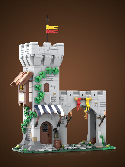 MOC-204044 Lion Knight's Modular Town Gate