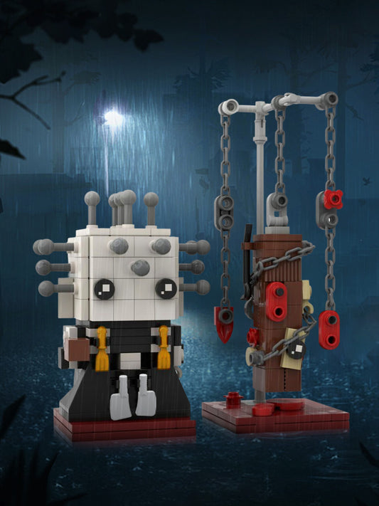 MOC-44639 Hellraiser Pinhead Brickheadz 2 for 1