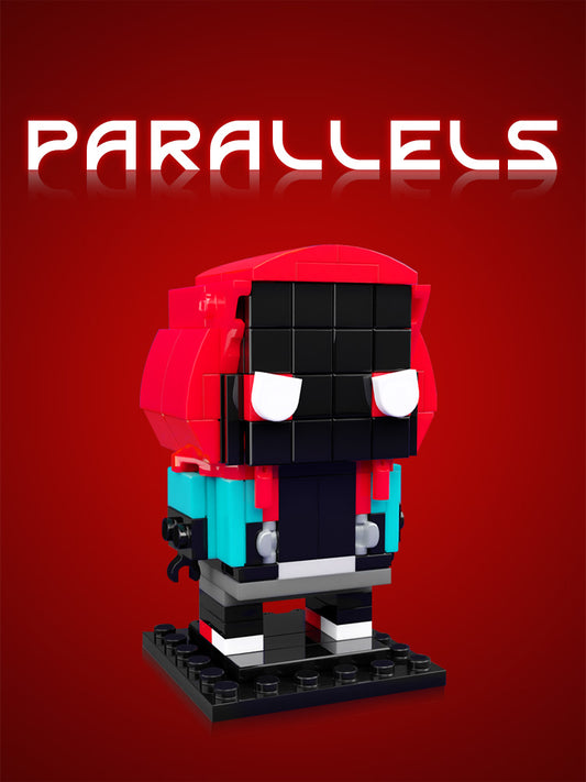 MOC-206711 Miles Morales Custom Brickheadz