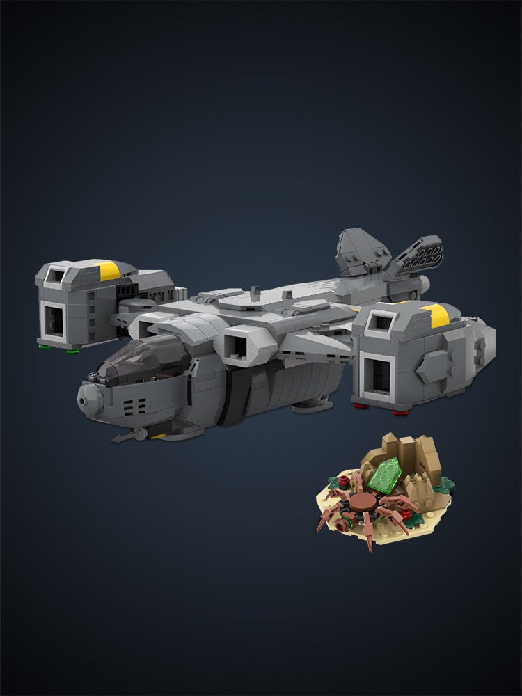 MOC-179936 Helldivers 2 'Pelican' Shuttle– MOC Brick Store