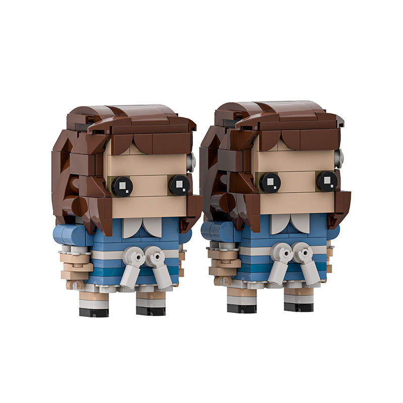 Shining Twins - Two Square Heads (Design)