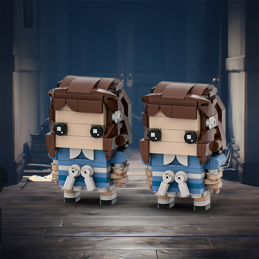 Shining Twins - Two Square Heads (Design)