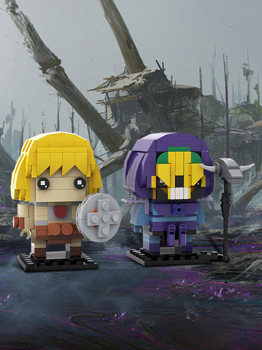 MOC-201373 He-Man & Skeletor (Masters of the Universe) Brickheadz