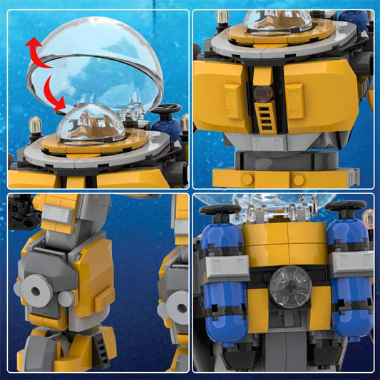 Deep Sea Exploration Exo Suit