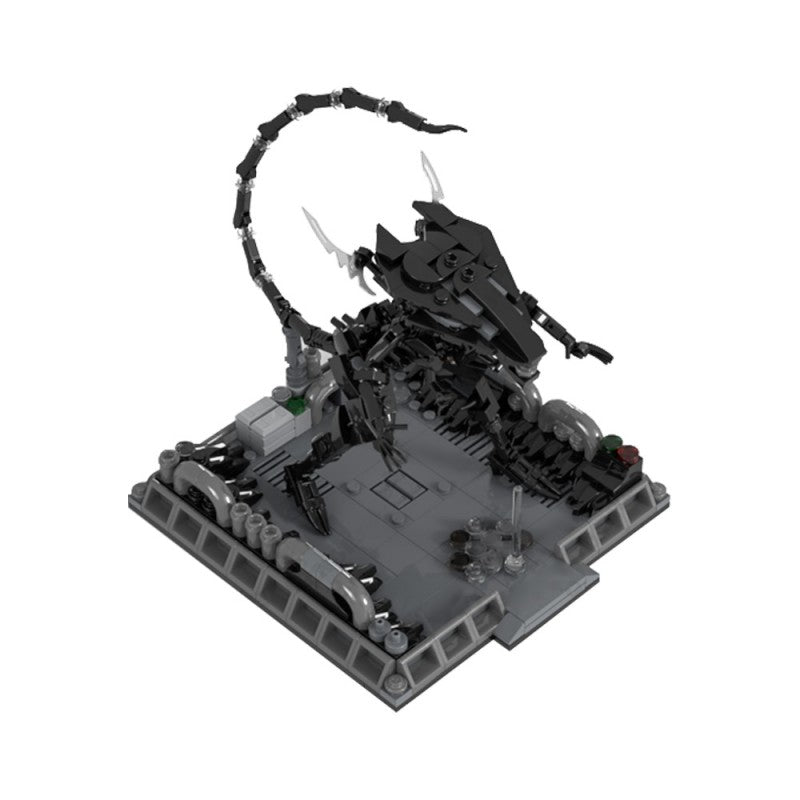 MOC-199999 Aliens Micro Diorama Series : Xenomorph Queen