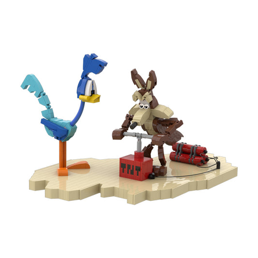 MOC-214247 Roadrunner and Wile E Coyote