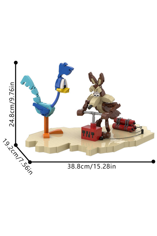 MOC-214247 Roadrunner and Wile E Coyote